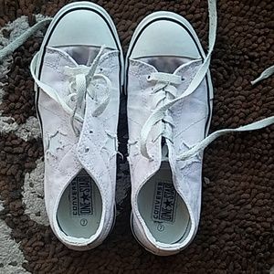 Light Pink Converse Size 7